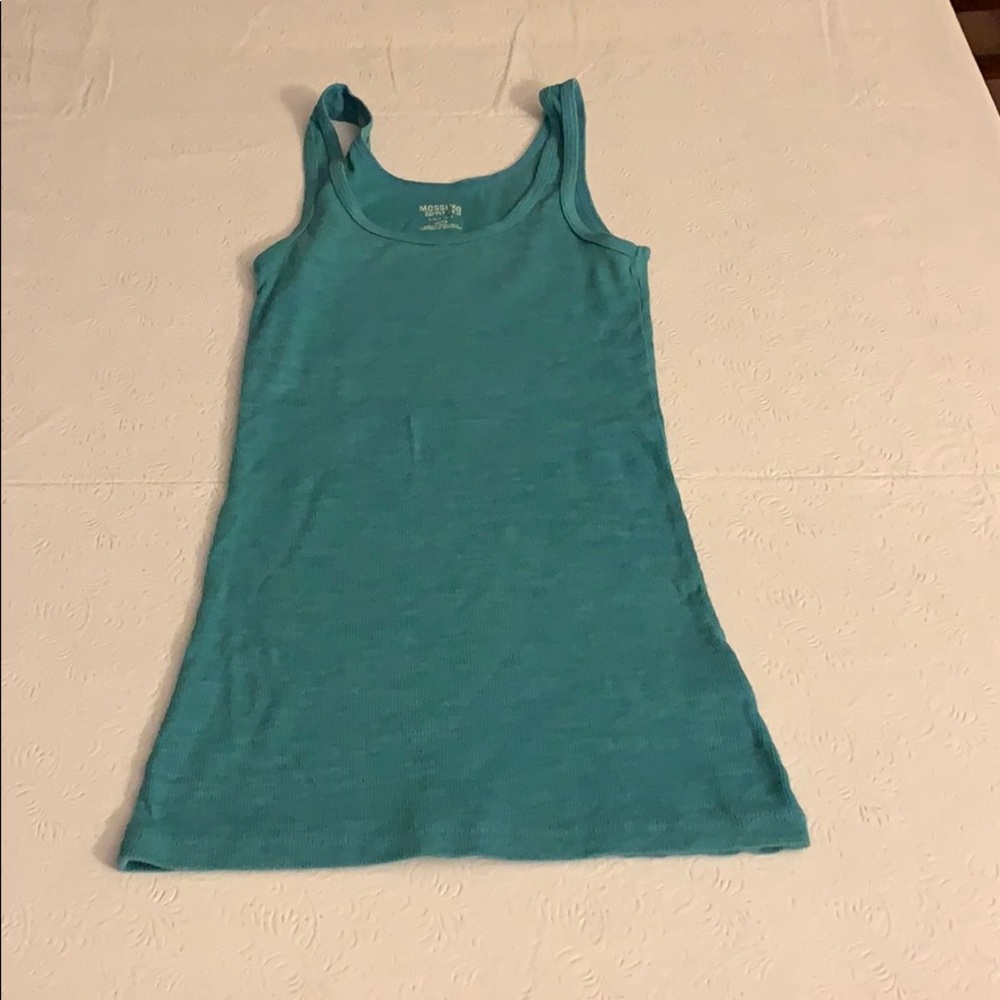 Mossimo Faded teal tank top